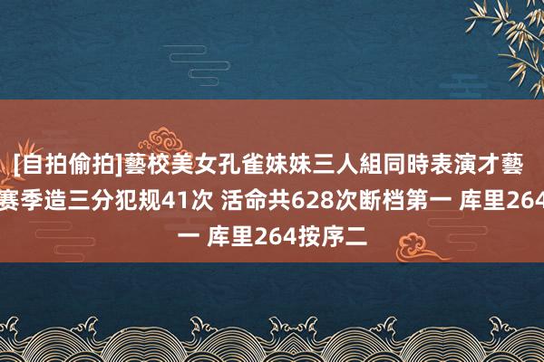 [自拍偷拍]藝校美女孔雀妹妹三人組同時表演才藝 哈登上赛季造三分犯规41次 活命共628次断档第一 库里264按序二