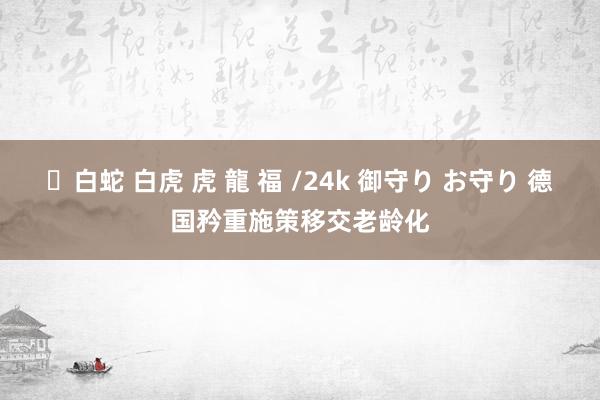 ✨白蛇 白虎 虎 龍 福 /24k 御守り お守り 德国矜重施策移交老龄化