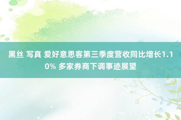 黑丝 写真 爱好意思客第三季度营收同比增长1.10% 多家券商下调事迹展望