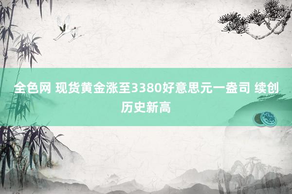 全色网 现货黄金涨至3380好意思元一盎司 续创历史新高